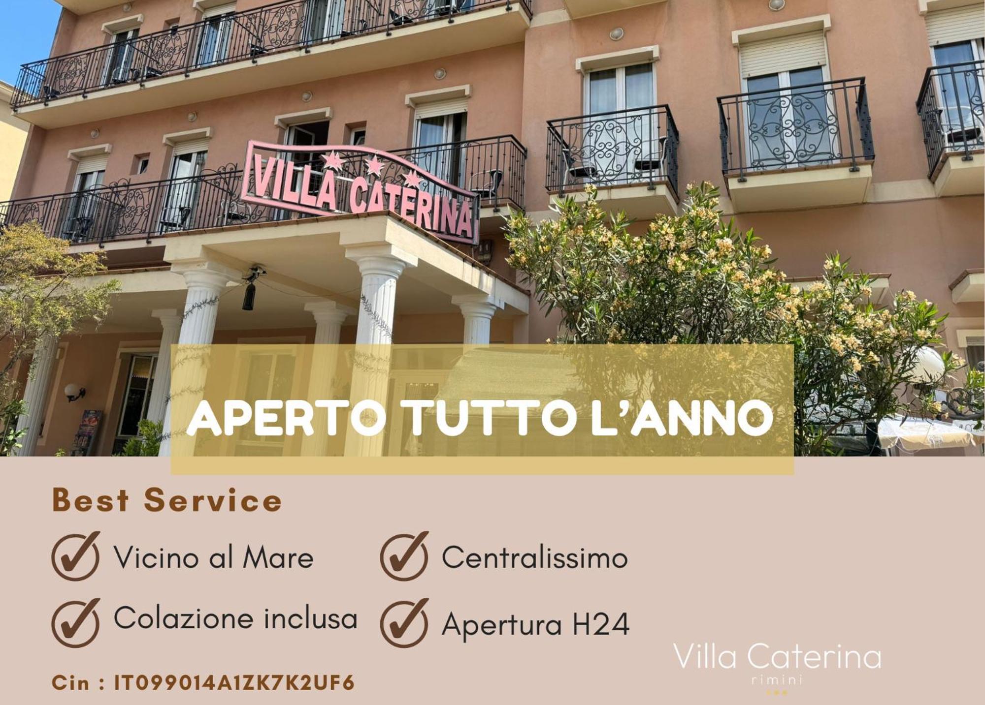 Hotel Villa Caterina Ρίμινι Εξωτερικό φωτογραφία